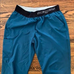 Size small Skechers Caribbean blue scrub pant